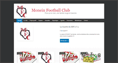 Desktop Screenshot of monein-fc.com